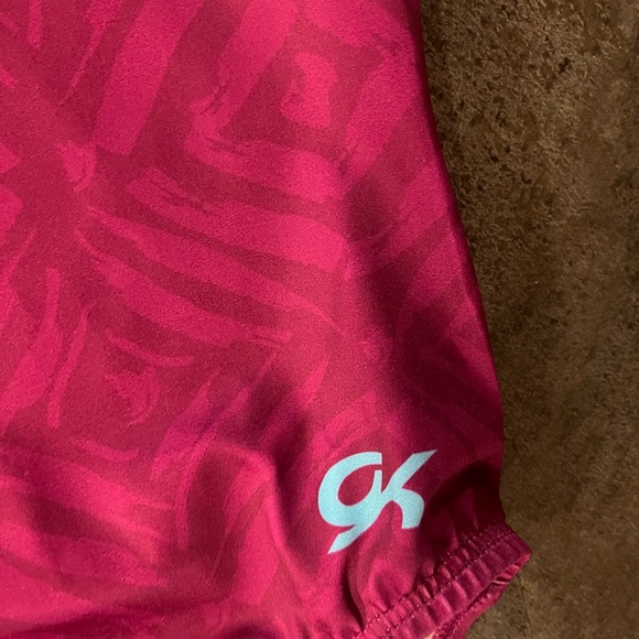 NWT Pink Safari gymnastics tumbling dance Workout Leotard Style #E4602 sz AS - Picture 6 of 10